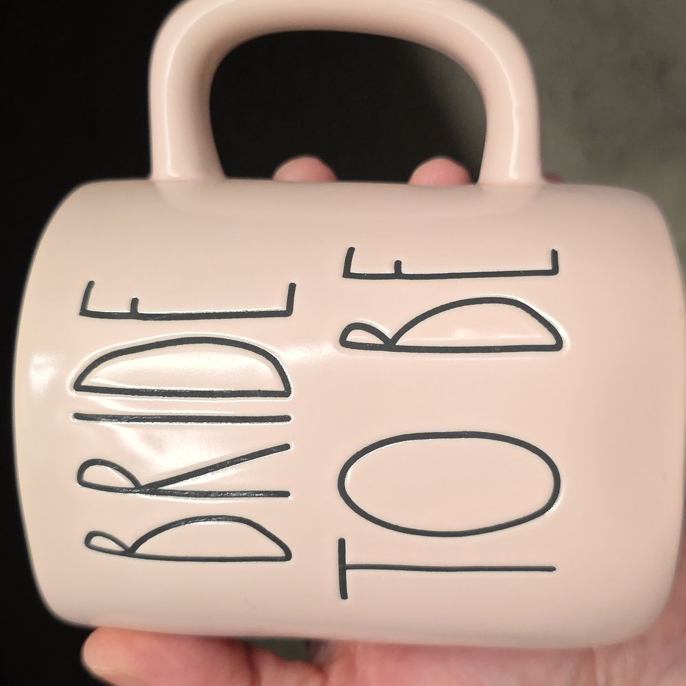 Rae Dunn BRIDE TO BE mug